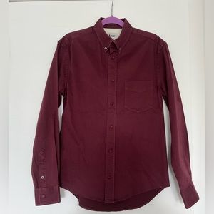 Acne Studios Isherwood shirt - burgundy